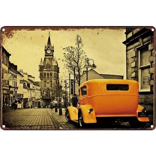 Retro Tin Metal Sign Vintage Plate Wall Pub Home Art Decor Car Iron Poster Cuadros LA-2382