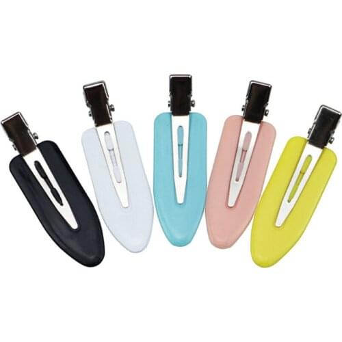 Leaf Hairpin Hair-Twisting Haircutting Zone Positioning Fringe Hair Clip Beauty Makeup Hairdressing Tools E955