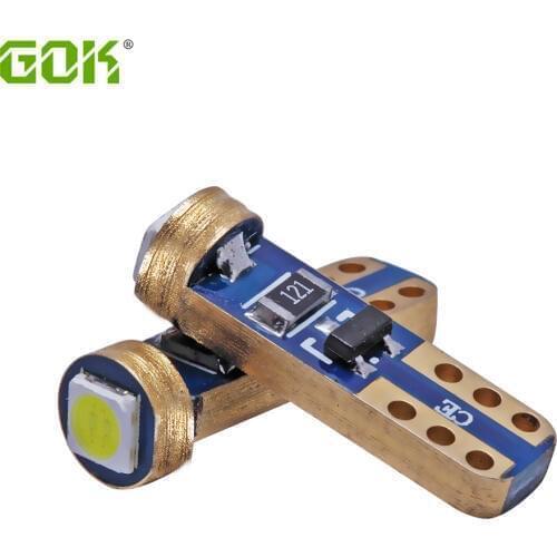 100pcs Car Led T5 W3W 3030 SMD T5 1LED Auto Wedge door Bulb 37 73 74 12 Instrument Panel Light LED Speedometer Gauge Dashboard