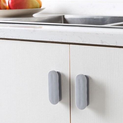2 Pieces Punch-Free Drawer Organizer Handle Door Window Cabinet Holder Multifunctional Labor-Saving Auxiliary Device Storage Box