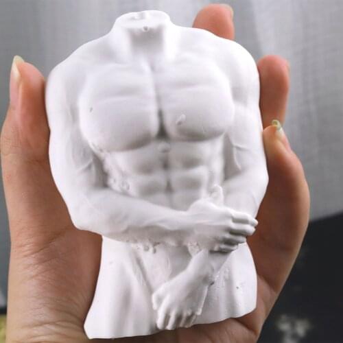 3D Men Women Body Epoxy Resin Mold Silicone Wax Mould For DIY Craft Jewelry Making Supplies