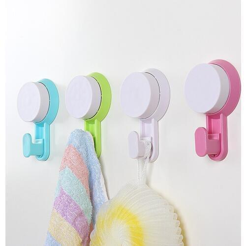 4PCS/LOT Strong vacuum sucker hook Strong Suction Cup Hook Vacuum Sucker