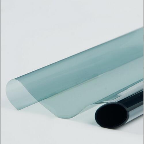 65%VLT 2ply Light Blue Car Sun Shade Window Tint Film Sun Protection Car Window Glass Sunshade Home Office Heat Rejection Vinyl