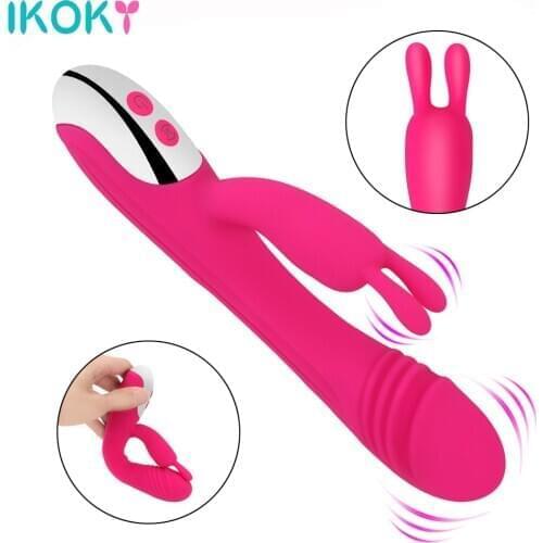 7 Speeds Clitoris Stimulation Female Masturbation Sex Toy for Women Powerful Rabbit Vibrator Chargable Dildo Penis Vibrator