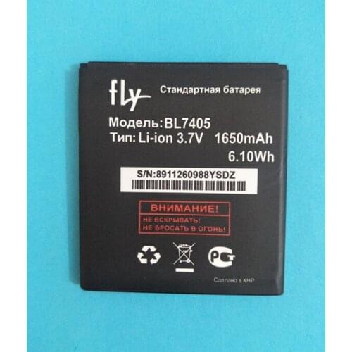 AZK BL7405 CellPhone Battery For Fly IQ449 Iq 449 BL 7405 BL-7405 Li-ion 3.7V Replacement Li-ion Battery 1650mAh