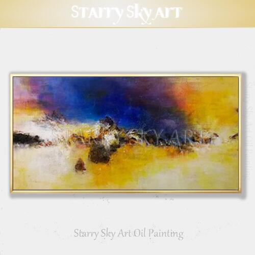 Cheap Price Artist Hand-painted Famous Abstract Oil Painting on Canvas Handmade Pure Abstract Oil Painting for Wall Decoration