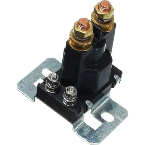 Fuleem Car SUV Truck 4Pin Over 500A Black Plastic AMP DC 12V Relay On Off Power Switch