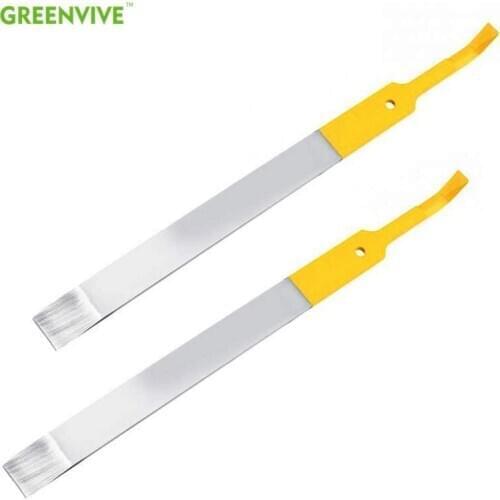 GREENVIVE Beehive Scraper Stainless Steel Slender Honey Knife Blade 13 Inch Hive Tool Beekeeping Tool for Beekeepers