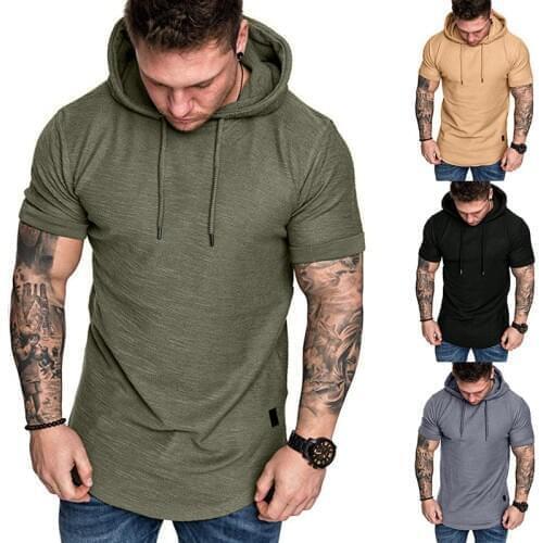 King Billion Men's T-shirts With A Hood