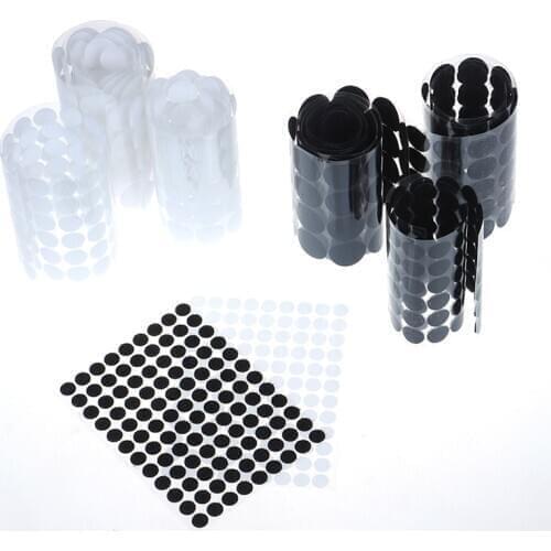 Round Dots Self Adhesive Fastener Tape Disc Velcros Adhesive Strong Glue Magic Sticker