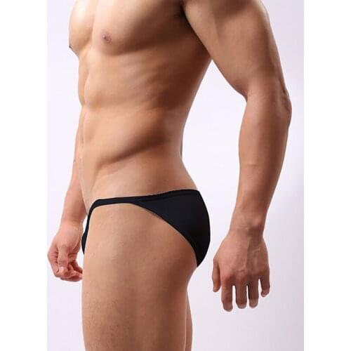 ADANNU Briefs Males Pants Sexy Three-dimensional Embossed Pockets 95%Modal Made In China Sufficient Capacity Comfortable Shorts