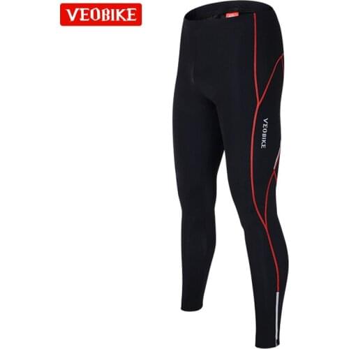 Padded Shockproof MTB Shorts Summer Cycling Mountain Bike Pants Bicycle Compression Tights Reflective Cycling Equipment