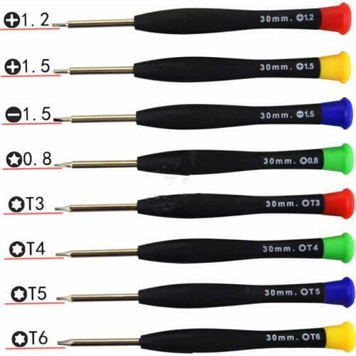 8 in 1 Multi-function Screwdriver Set /Five-Star Cross/Mobile Phone Disassemble Tool/Watch Repair Combination Hand Tools
