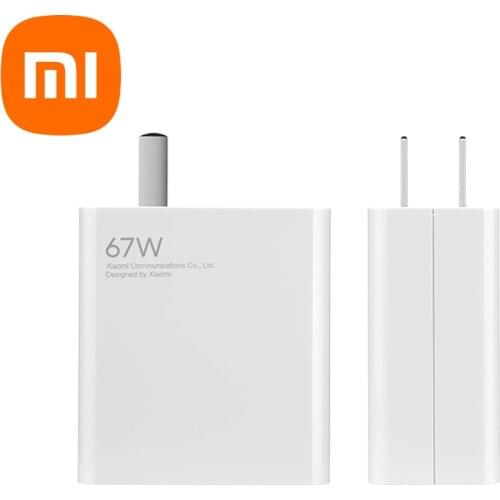 Original Xiaomi Mi 67W Fast Charger for Xiaomi 11 Pro & Xiaomi 11 Ultra 36 Minutes Fully Charged