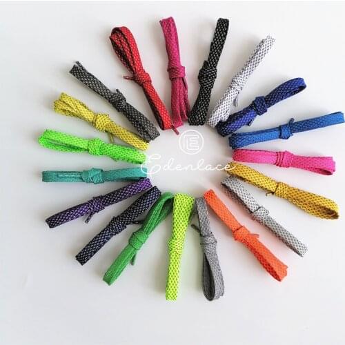 Flat 3M Reflective Shoelace Night Running Shoelaces Glowing In The Dark Shoe Lace For Sport Shoes Fluorescent Colors Bootlaces