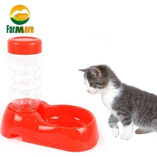 Kitten Automatic Water Dispenser Cat Water Fountain Bowl Puppy Drinking Fountain Pet Products Accessories Dog Cat Pet Supplies