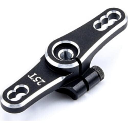 Aluminum Alloy 25T Steering Servo Arm Horn for RC Car Crawler Large Torque Digital Coreless Servo Parts