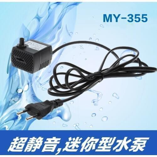 MY-355 ultra-quiet submersible pump wind water wheel fish tank bonsai rockery water accessories pumping