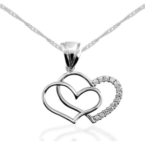 Tevuli 925 Sterling Silver Heart Women Necklace