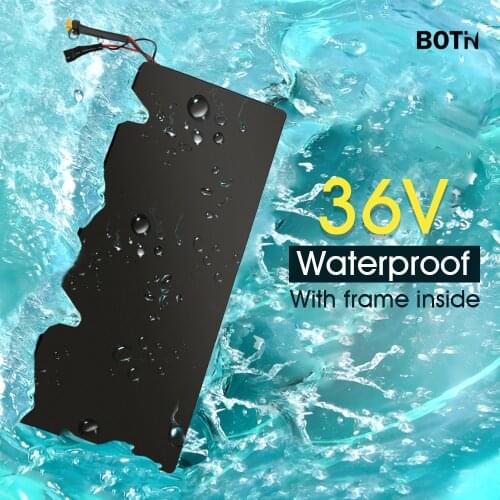 BOTIN Waterproof 36V Lithium Battery Pack E Bike Battery Charging Port 42V Charger 18650 LG Cell 36v Electric Scooter Battery