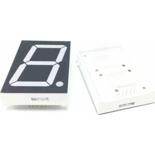 1PCS 1.8 inch 1 digit Green Led display 7 segment Common cathode