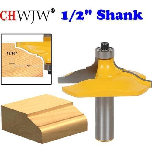 1Pc 1/2" Shank Molding and Edging Router Bit - Classical Ogee - Woodworking cutter - Chwjw 13127