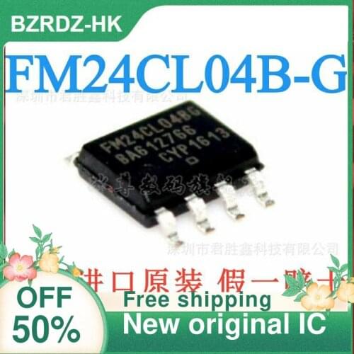 2-10PCS/lot FM24CL04B-G FM24CL04BG SOP8 F-RAM New original IC