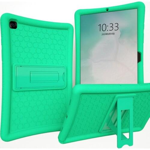 20PCS/Lot Silicone Cover For Samsung Galaxy Tab A7 10.4 SM-T500 T505 8.0 T290 10.1'' T510 T515 Stand Tablet Soft Leather Case
