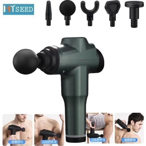 7 Massage Heads 45Db Bottom Noise Deep Tissue Massage Gun, Handheld Muscle Relaxation Massager Rechargeable Fascia Gun Massage