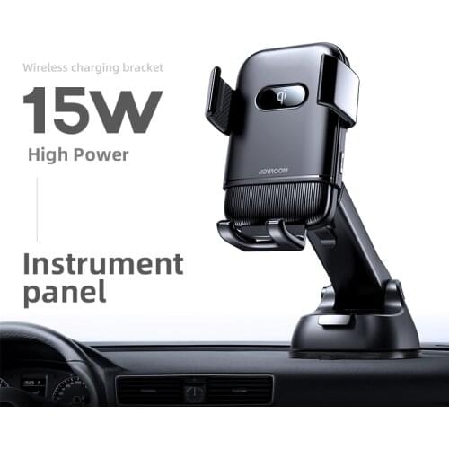 Car Phone Holder 15w Qi Wireless Car charger Intelligent Infrared Fast Charger Stand Car Phone Holder for iPhone12 Huawei Xiaomi