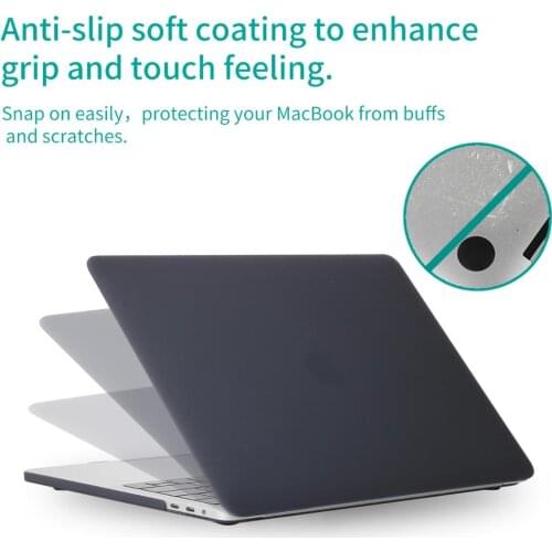 Laptop Case For macbook New Air13 A1932 Pro 13 15 inch with Touch Bar 2016-2019 Case A2159 For Apple MacBook Air 13 A1466 A1369