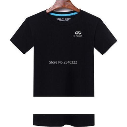 Car standard 4S shop clothing after-sales round infiniti T-shirt neck short-sleeved clothes custom men and women T shirt