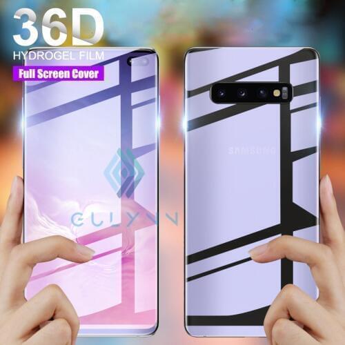 Front+Back 36D Hydrogel Film For Samsung Galaxy A30 A50 A70 M20 A20E A40 A20 A51 Screen Protector For S10 S20 Plus Film Cover
