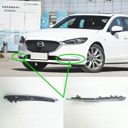 Car body parts bumper grille bracket with silver trim for Mazda 6 2019-2021