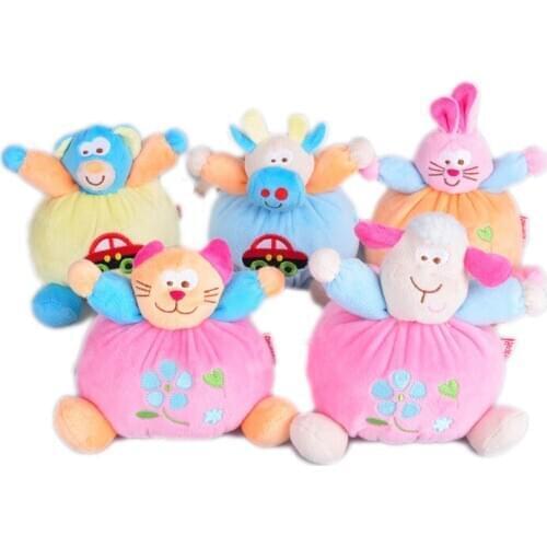 Super soft soothing music bell and piano doll doll hanging bell bed bell educational baby teaching aids