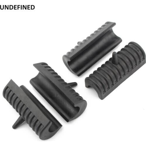 Motorcycle Saddlebag Hard Rubber Grommet Support Cushion for Harley Touring Road King Electra Glide Universal Motorbike Parts