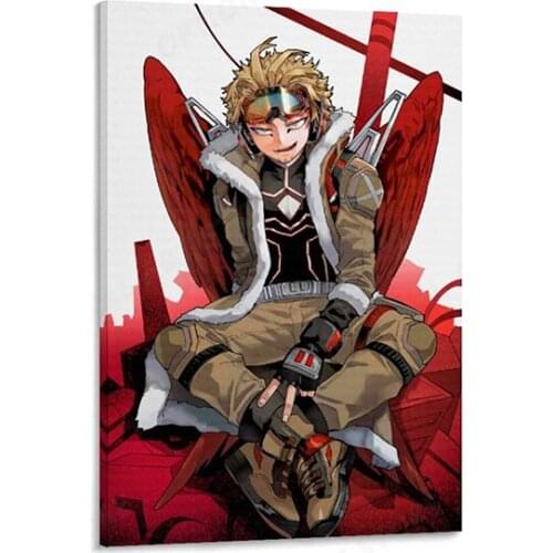 My Hero Academia Hawks MHA Anime Posters Canvas Art Picture Modern Office Family Bedroom Decorative Gift Wall Decor Painting