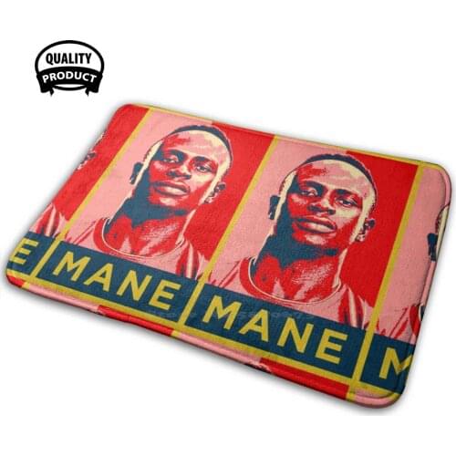 Sadio Mane Artwork Soft House Family Anti-Slip Mat Rug Carpet Sadio Mane Mane Sadio Firmino Mo Salah Football Salah Soccer