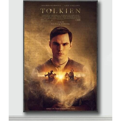 NJ077 Tolkien Movie 1 Silk Posters and Prints wall art Art Poster Home Decor