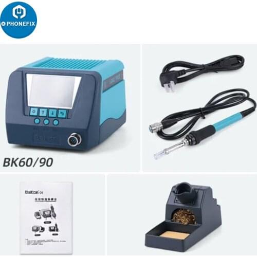 BAKON BK60 BK90 SMD Lead Free Soldering Iron Station Digital Display 60W/90W Smart Temperature Control Welding Station