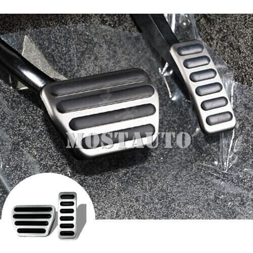 For Land Rover Range Rover Sport AT Foot Pedal Gas Fuel Brake Pedal 2014-2019 2pcs Car Accessories Interior Car Decor Car Trim