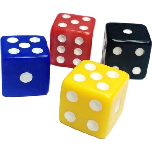 10 pcs multi color colorful Dice DICES for game School Bag Birthday Party Favors TOYS Gift Novelty Pinata Filler Loot Gag Prize