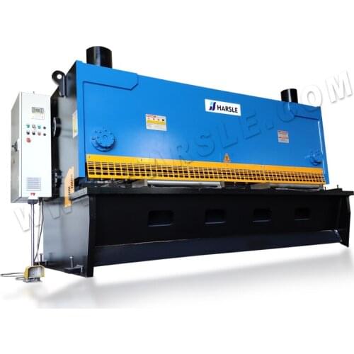 CNC steel stainless plate sheet cut guillotine shearing machinery metal hydraulic shear metal shear machine