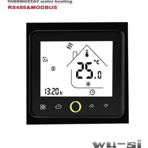 24VAC 95-240VAC Floor Heating thermostat with remote control by RS485&MODBUS