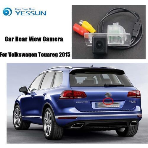 YESSUN For Volkswagen Touareg 2015 Car Rear View Back Up Reverse Parking high quality Camera Waterproof Night Vision HD CCD