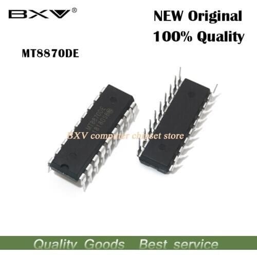 10pcs/lot MT8870DE MT8870CE DIP18 MT8870 DIP 8870DE DIP-18 new and original IC