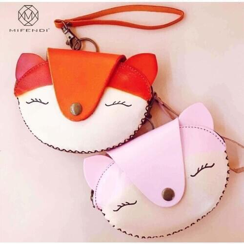 16x12CM Cow Leather Card Holder 2020 New Creative Cute Card Holder Coin Purse Custom Genuine Leather a6986