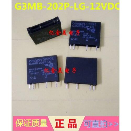 G3MB-202P-12VDC 2A 4-pin solid-state relay G3MB-202P-LG