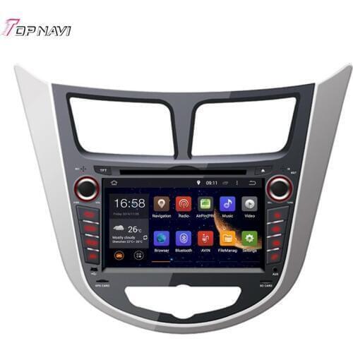 Topnavi Octa Core Android 6.0 Car Radio for Hyundai Verna/Accent/Solaris/Grand Avega Hatchback/Accent Blue/Accent WIT/Attitude