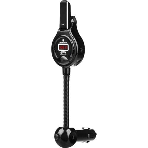 Hands-free phone Wireless mini Bluetooth MP3 PlayerSupport HFP / HSP, A2DP / AVRCP Dual USB output AUX IN input FM output